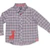 Jungen Hemd "SHIRT CAPRICORN MICK" In Rot/Grau -Kinderprodukte nyani jungen hemd shirt capricorn mick in rot grau