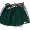 Kinderrock "SKIRT NIA HEIDI" Mit Gänsemuster In Dunkelblau Kariert/Grün -Kinderprodukte nyani kinderrock skirt nia heidi mit gansemuster in dunkelblau kariert grun