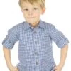 Trachtenhemd Slamo In Kornblau -Kinderprodukte os trachten trachtenhemd slamo in kornblau
