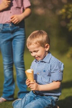 Trachtenhemd Slamo In Kornblau -Kinderprodukte os trachten trachtenhemd slamo in kornblau 3