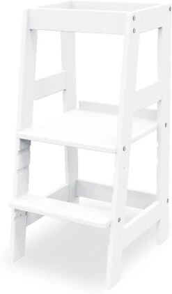Pinolino Lernturm 'Fino', Buche Massiv, Weiß Lackiert