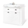 Pinolino Wickelkommode "Siena" Breit In Weiß - (B)106 X (H)98 X (T)79 Cm -Kinderprodukte pinolino wickelkommode siena breit in weiss b 106 x h 98 x t 79 cm
