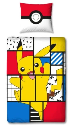 Kinder-Bettwäsche "Pokémon Pikachu" In Bunt