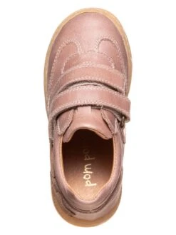 Pom Pom Leder-Sneakers In Rosa -Kinderprodukte pom pom leder sneakers in rosa 3