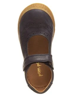 Pom Pom Leder-Spangenballerinas In Dunkelblau 10 Pom Pom Leder-Spangenballerinas In Dunkelblau -Kinderprodukte pom pom leder spangenballerinas in dunkelblau 3