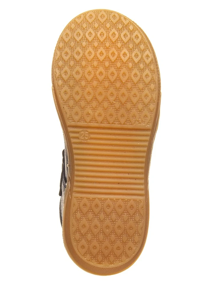 Pom Pom Leder-Spangenballerinas In Dunkelblau 7 Pom Pom Leder-Spangenballerinas In Dunkelblau – Bild 5