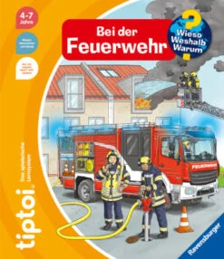 Ravensburger Tiptoi® Wieso? Weshalb? Warum? Bei Der Feuerwehr In Bunt