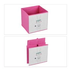 Kinderregal "Heldin" In Weiß/ Pink - (B)62,5 X (H)49 X (T)30 Cm -Kinderprodukte relaxdays kinderregal heldin in weiss pink b 62 5 x h 49 x t 30 cm 5