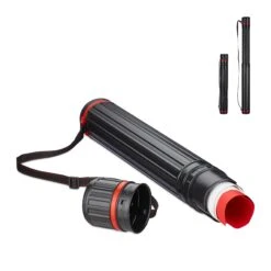 Teleskop Posterrolle In Schwarz - (L)64 - 107 Cm