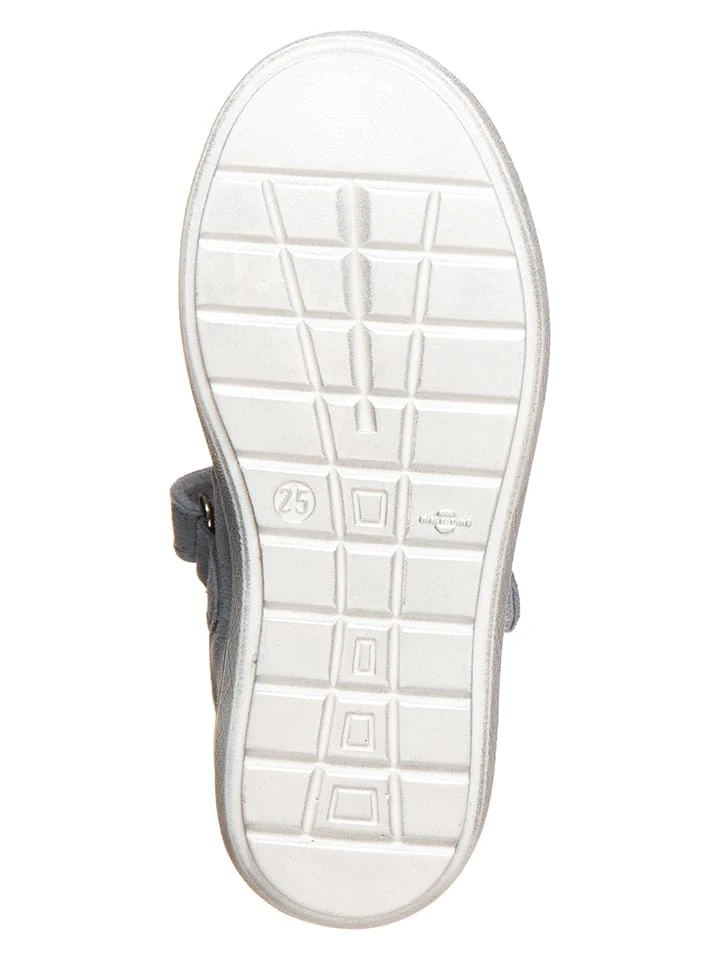 Leder-Spangenballerinas In Hellblau 7 Leder-Spangenballerinas In Hellblau – Bild 5