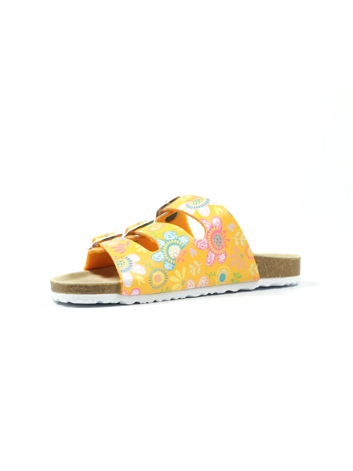 Pantoletten In Orange 5 Pantoletten In Orange – Bild 3