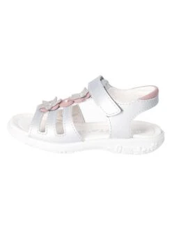 Ricosta Leder-Sandalen "Lorena" In Silber