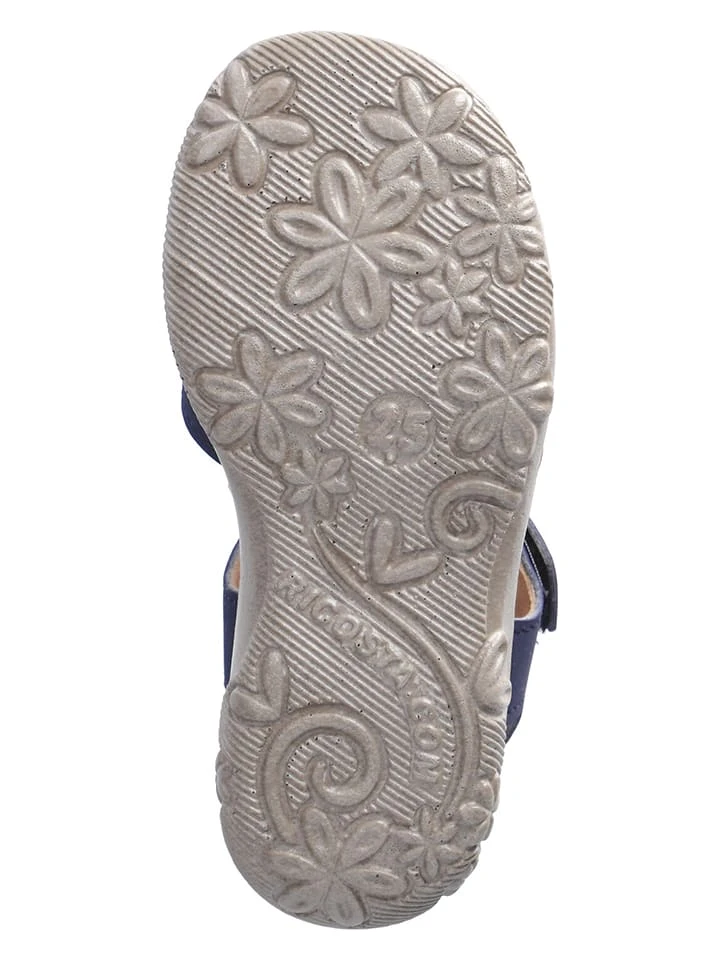 Ricosta Leder-Sandalen "Mary" In Dunkelblau 8 Ricosta Leder-Sandalen "Mary" In Dunkelblau – Bild 6