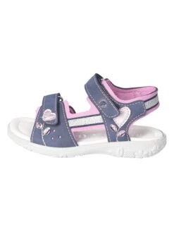 Ricosta Sandalen "Azany" In Dunkelblau/ Rosa