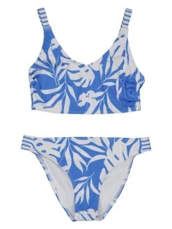 Roxy Bikini "Flowers Addict" In Blau