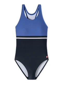 Schiesser Badeanzug School Sport In Dunkelblau