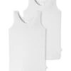 Schiesser Unterhemden 2er-Pack Basic Kids In Weiß -Kinderprodukte schiesser unterhemden 2er pack basic kids in weiss