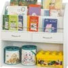 Bücherregal In Weiß - (B)85 X (H)86 X (T)26cm -Kinderprodukte sobuy bucherregal in weiss b 85 x h 86 x t 26cm