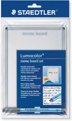 Staedtler Lumocolor Memo Board, Inkl, Folienstift -Kinderprodukte staedtler lumocolor memo board inkl folienstift 2