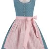 Kinderdirndl "Greta" In Rauchblau 1 Kinderdirndl "Greta" In Rauchblau -Kinderprodukte stockerpoint kinderdirndl greta in rauchblau