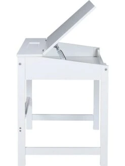 Schreibtisch "Charlie" In Weiß - (B)55 X (H)48,8 X (T)45 Cm -Kinderprodukte the home deco kids schreibtisch charlie in weiss b 55 x h 48 8 x t 45 cm 4
