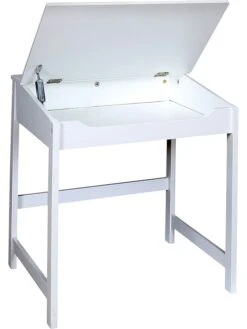 Schreibtisch "Charlie" In Weiß - (B)55 X (H)48,8 X (T)45 Cm -Kinderprodukte the home deco kids schreibtisch charlie in weiss b 55 x h 48 8 x t 45 cm 5