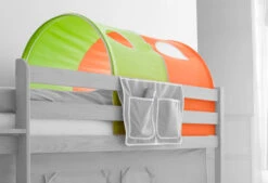 Tunnel Für Hoch- Und Etagenbetten In Grün-Orange