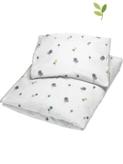 Bettwäsche-Set In Weiß - (L)140 X (B)100 Cm