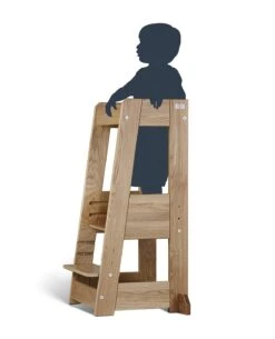 TiSsi ® Entdeckerturm / Lernturm Felix Eiche Natur -Kinderprodukte tissi tissi r entdeckerturm lernturm felix eiche natur 1