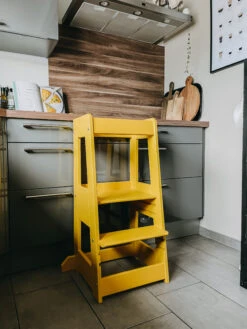 TiSsi® Entdeckerturm / Lernturm FELIX Mitwachsend Sunflower Gelb -Kinderprodukte tissi tissi r entdeckerturm lernturm felix mitwachsend sunflower gelb 4