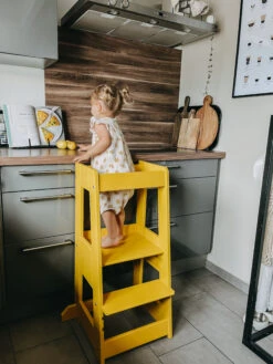 TiSsi® Entdeckerturm / Lernturm FELIX Mitwachsend Sunflower Gelb -Kinderprodukte tissi tissi r entdeckerturm lernturm felix mitwachsend sunflower gelb 6