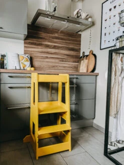 TiSsi® Entdeckerturm / Lernturm FELIX Mitwachsend Sunflower Gelb -Kinderprodukte tissi tissi r entdeckerturm lernturm felix mitwachsend sunflower gelb 7