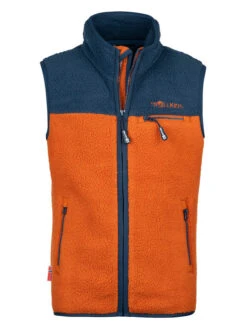 TROLLKIDS Fleeceweste "Hemsedal" In Orange