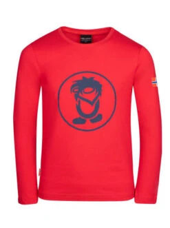 TROLLKIDS Longsleeve "Troll" In Hellrot/Blau