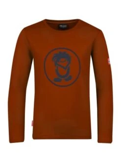 TROLLKIDS Longsleeve "Troll" In Zimt/Dunkelblau