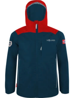 TROLLKIDS Regenjacke "Bergen" In Dunkelblau
