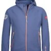 TROLLKIDS Softshelljacke "Kvalvika" In Dunkelblau -Kinderprodukte trollkids softshelljacke kvalvika in dunkelblau