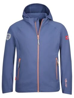 TROLLKIDS Softshelljacke "Kvalvika" In Dunkelblau