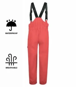 TROLLKIDS Überziehhose Regenhose "Odda" In Pfirsich -Kinderprodukte trollkids uberziehhose regenhose odda in pfirsich 2