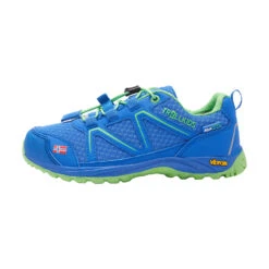 TROLLKIDS Wanderschuh "SKARVAN Low" In Mittelblau/Grün -Kinderprodukte trollkids wanderschuh skarvan low in mittelblau grun 1