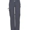 TROLLKIDS Zip-Off Hose "Oppland Slim Fit" In Dunkelgrau