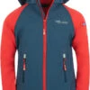 TROLLKIDS Zipp-Off-Softshelljacke "Rondane XT" In Dunkelblau/ Rot -Kinderprodukte trollkids zipp off softshelljacke rondane xt in dunkelblau rot
