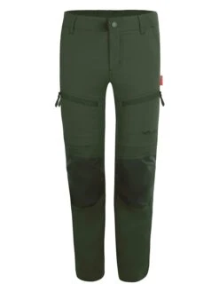 TROLLKIDS Zipp-Off-Trekkinghose "Nordfjord" - Regular Fit - In Grün