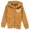 True Religion Sweatjacke "Hs Zip Up Hoodie" In Hellbraun -Kinderprodukte true religion sweatjacke hs zip up hoodie in hellbraun