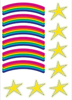 Ursus Deko-Set Schultüte Easy Line Einhorn -Kinderprodukte ursus deko set schultute easy line einhorn 2