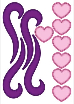 Ursus Deko-Set Schultüte Easy Line Einhorn -Kinderprodukte ursus deko set schultute easy line einhorn 3