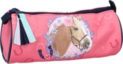 Schlampermäppchen Milky Kiss My True Friend Pferde Rosa, Unbefüllt