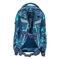 Wave 3tlg-Set: Rucksack Infinity Set 2 Fantasy In Grün – H43xL31xT22 Cm -Kinderprodukte wave 3tlg set rucksack infinity set 2 fantasy in grun h43xl31xt22 cm 4
