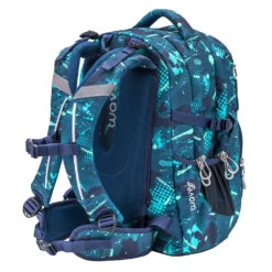 Wave 3tlg-Set: Rucksack Infinity Set 2 Fantasy In Grün – H43xL31xT22 Cm -Kinderprodukte wave 3tlg set rucksack infinity set 2 fantasy in grun h43xl31xt22 cm 6