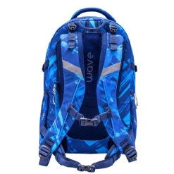 Wave Rucksack Infinity "Deep Ocean" In Blau H 43 Cm B 31 Cm T 22 Cm -Kinderprodukte wave rucksack infinity deep ocean in blau h 43 cm b 31 cm t 22 cm 3